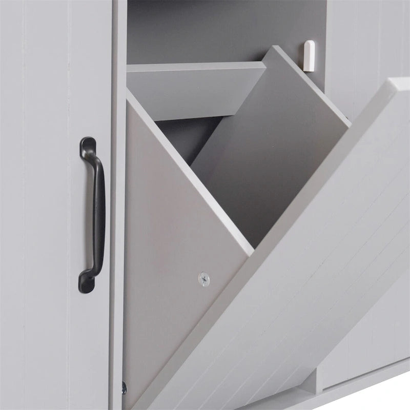 Kücheninsel mit Müllbehälter-Stauraumschrank