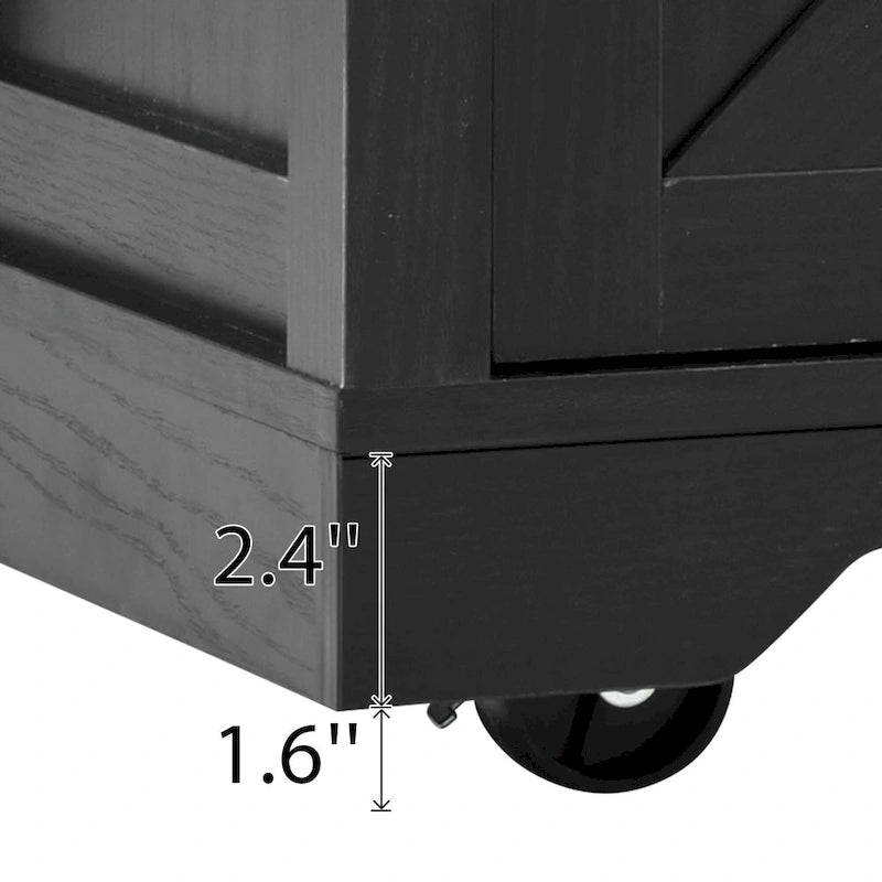 Rollbarer Küchenwagen auf Rollen für Zuhause, Küche und Esszimmer